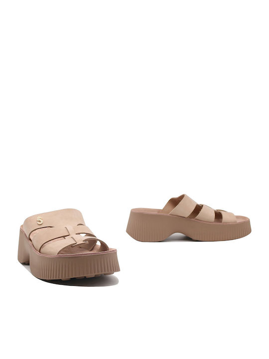 Leather Women's Anatomic Brown Sandals