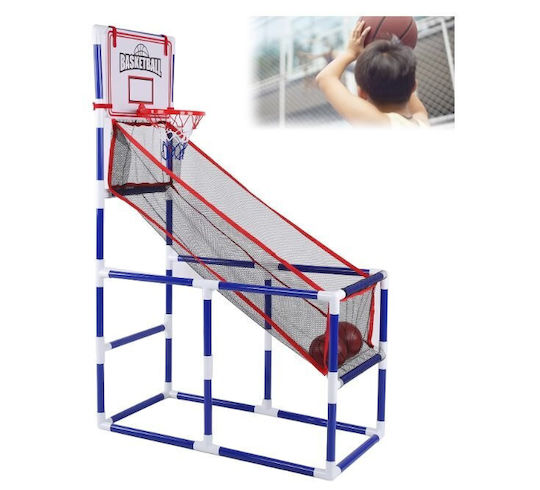ikonka Kinder-Basketballkorb Innen mit Ständer und Ball