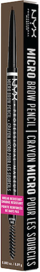 NYX Professional Makeup Micro Pencil for Eyebrows 01 Taupe