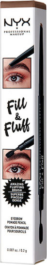 NYX Professional Makeup Fill & Fluff Pencil for Eyebrows 03 Auburn