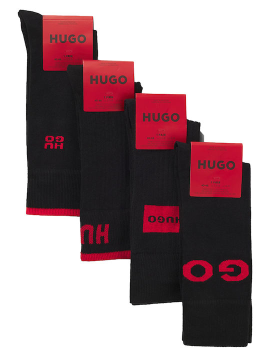 Hugo Socken Black 4Pack