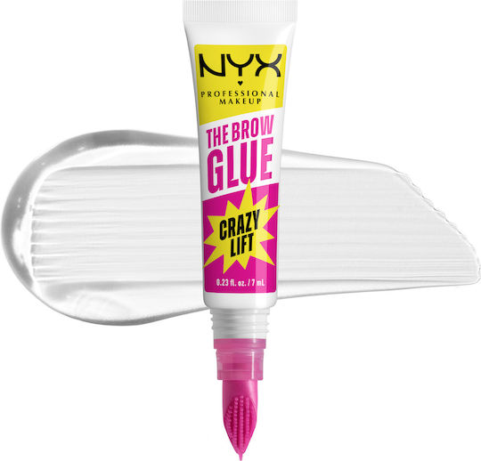 NYX Professional Makeup The Brow Glue Gel για Φρύδια Διάφανο 7ml