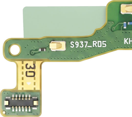 Clappio Frc Аудио Слушалка Гъвкав Кабел Съвместим Galaxy S25 Edge Зелен