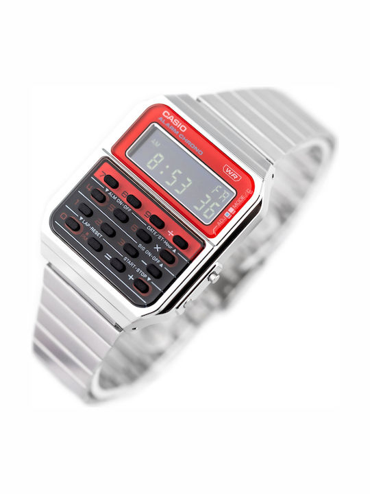 Casio Ρολόι Μπαταρίας με Μεταλλικό Μπρασελέ
