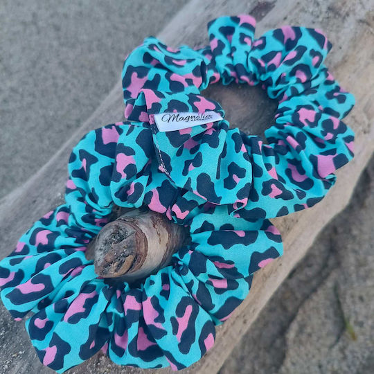 Magnolia Handmade Ластик За Коса Splash Леопард Случаен Избор