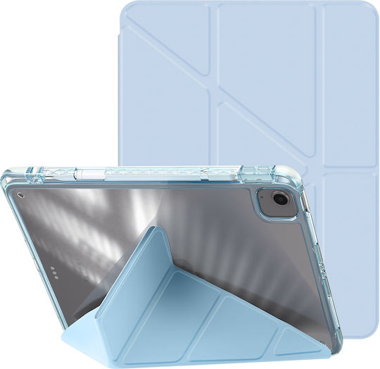 Avizar Husă Ipad Air 11" M4 2026 Suport Modular Design Origami Albastru Deschis