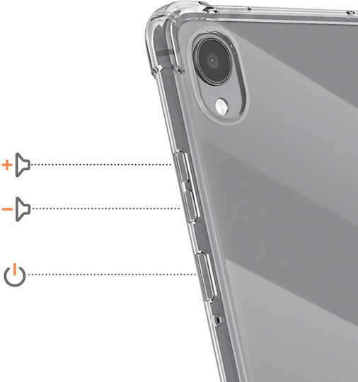 Avizar Case Samsung Galaxy Tab S11 Shockproof Bumper Corners Transparent