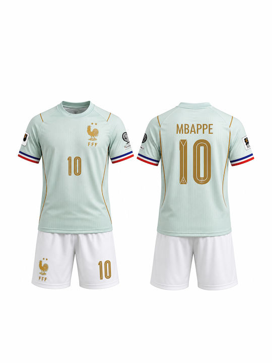Ing Drop Kinder Nationalmannschaften Trikot Set Frankreich Mbappe Fr55327-10