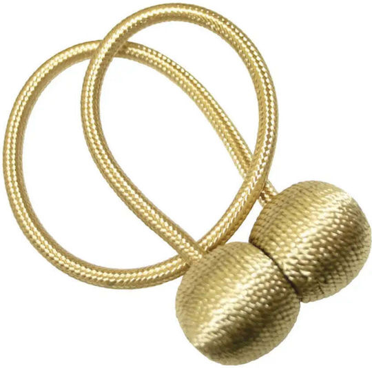 Dekoratives Magnetzubehör Gardinia Gold