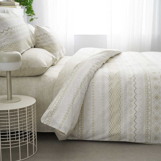Vesta Home Elea 1 Σετ King Size 4τμχ 240x270+35εκ. με Λάστιχο Μπεζ Vesta Home Elea 1 Σετ King Size 4τμχ 240x270+35εκ. με Λάστιχο Μπεζ