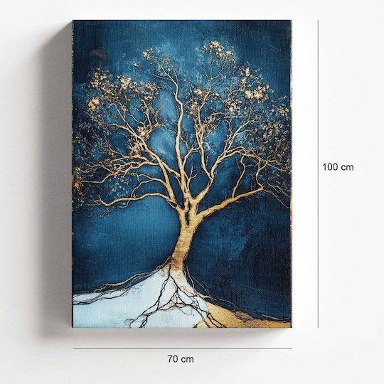 Gemälde Leinwand "golden Tree" Megapap Digitaldruck 70x100x3cm