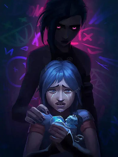 Powder Vs Jinx Ξύλινο