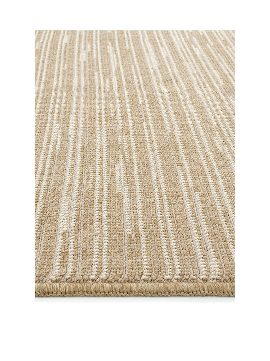 SteweHome Χαλί Διάδρομος Ψάθινο Μπεζ 80x250cm