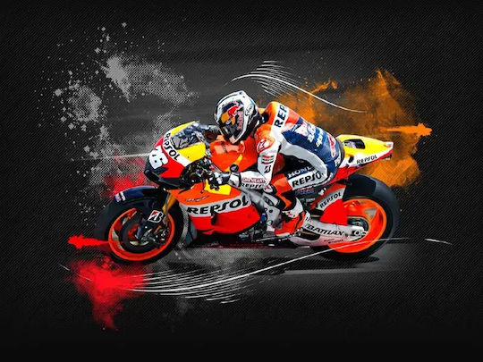 Motogp Marc Marquez Ξύλινο