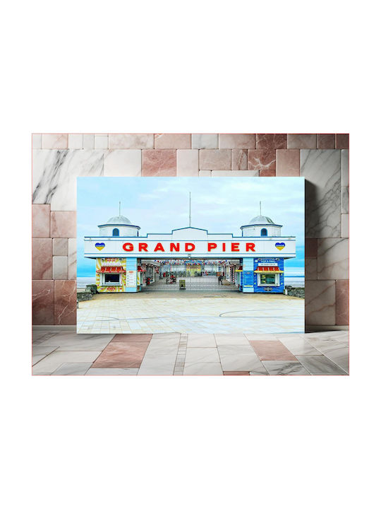 Tabloul Grand Pier Tarabe Colorate 120x80