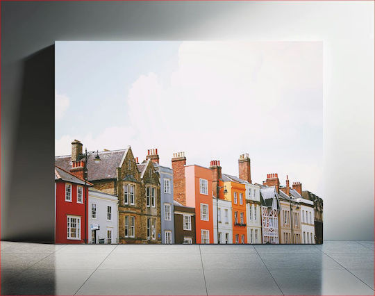 Colorful Row Houses Πολύχρωμα Σπίτια