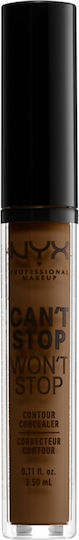NYX Professional Makeup Can't Stop Won't Stop Contour Lichid Corector 22.3 Nuci 3.5ml