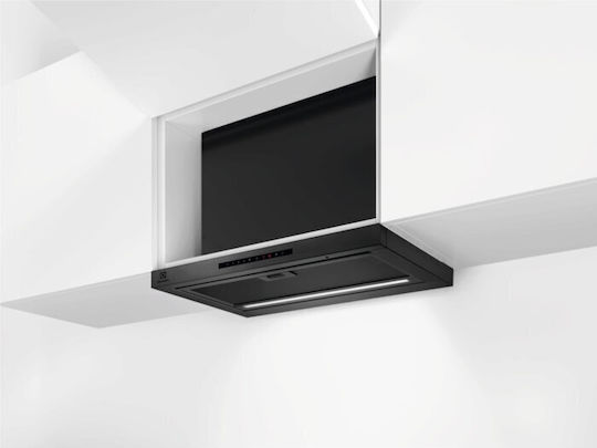 Electrolux Συρόμενος Απορροφητήρας 60cm Μαύρος
