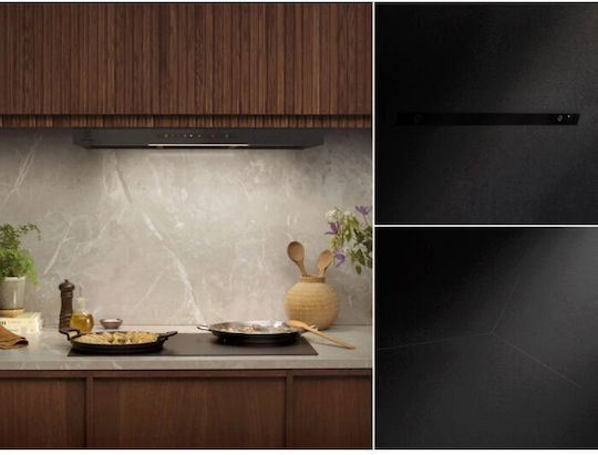 Electrolux Συρόμενος Απορροφητήρας 60cm Μαύρος