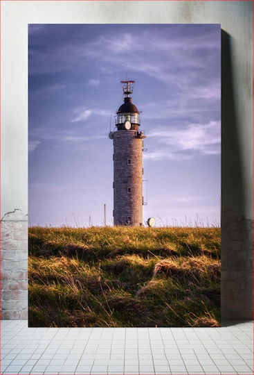 Πίνακας Lighthouse In A Field Φάρος Ένα Χωράφι 70x100 Πίνακας Lighthouse In A Field Φάρος Ένα Χωράφι 70x100