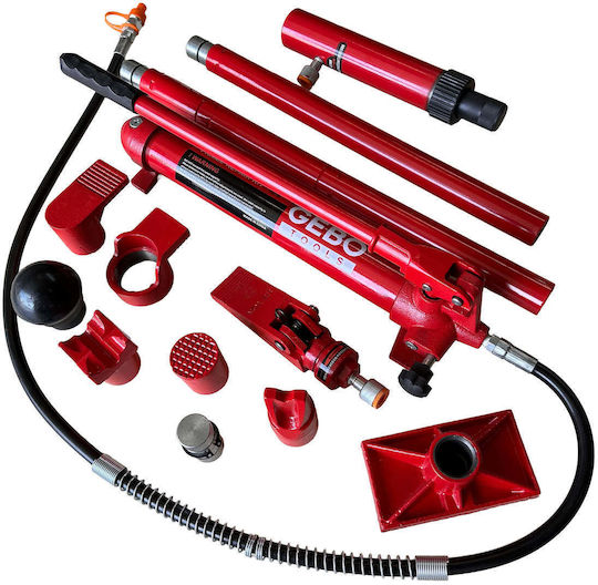 Presă Hidraulică Pentru Tinichigerie Aliniere Caroserii 10 Tone 15 Bucăți Gebo Tools