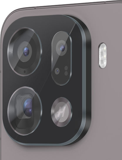 Avizar Rear Camera Protection Oppo Find X9 Pro In Resistant Tempered Glass Black
