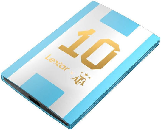 Lexar SL500 AFA USB 3.2 / USB-C Εξωτερικός SSD 1.0TB 2.5" Μαύρο