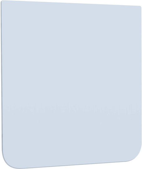 Clappio Lower Back Glass Galaxy Z Flip 6 Integrated Adhesive Light Blue