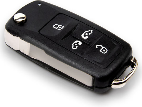 Telecomandă Cheie Auto Electronică VW Sharan Seat Alhambra 4 Butoane