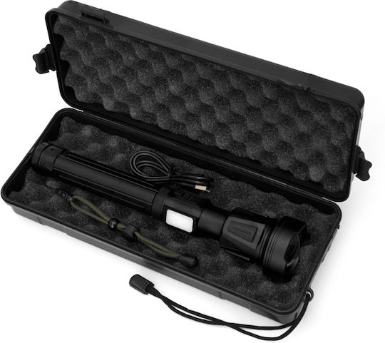 RECHARGEABLE LED FLASH LIGHT P160 26650*2