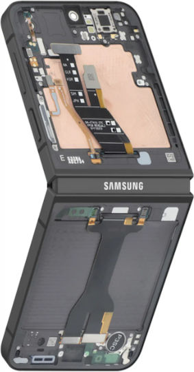 Samsung Cadru Median Galaxy Z Flip 6 Structură Durabilă Pachet Serviciu Negru