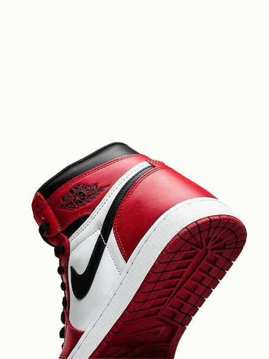Poster Chicago Air Jordan 1 Snk41a 40cm X 50cm Brown Wooden Frame