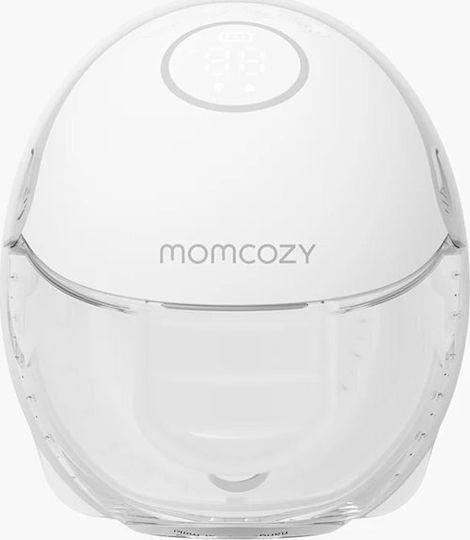 Momcozy Ηλεκτρικό Μονό Θήλαστρο Μπαταρίας και Ρεύματος Γκρι 150ml