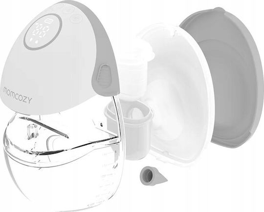 Momcozy Ηλεκτρικό Μονό Θήλαστρο Μπαταρίας και Ρεύματος Γκρι 150ml