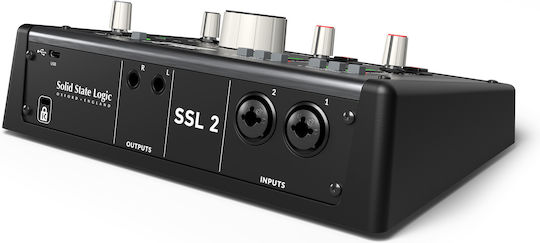 SSL 2 MKII Εξωτερική Επαγγελματική Κάρτα Ήχου με Σύνδεση USB Value Bundle