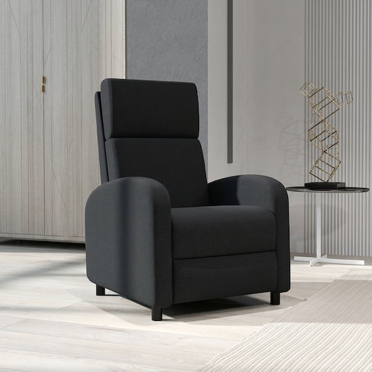 Scaun De Relaxare Relaxează-Te Cu Puf Negru 64x86x102cm