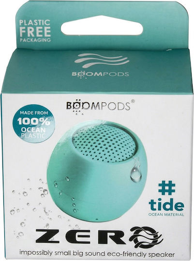 Boompods Zero Ocean Ηχείο Bluetooth 3W με Διάρκεια Μπαταρίας έως 5 ώρες Aquamarine