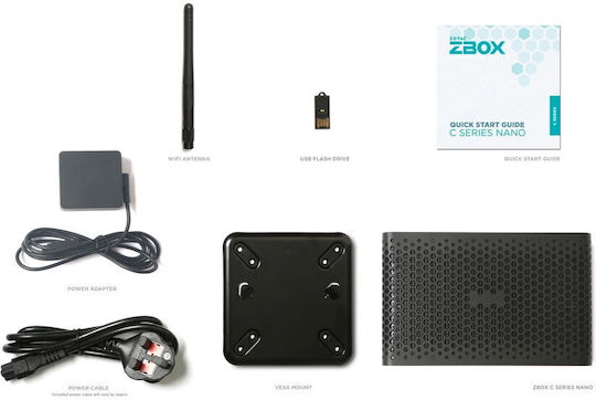 Zotac Nano CI649NANO-BE Barebone (Core i7-1335U / 64GB DDR4 / 64GB M.2)