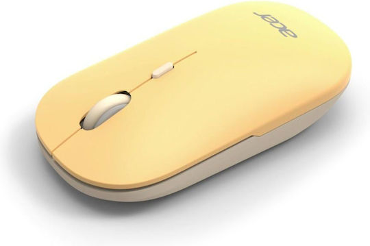 Acer AMR130 Ασύρματο Bluetooth Ποντίκι Κίτρινο
