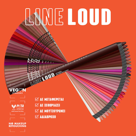NYX Professional Makeup Line Loud Μολύβι Χειλιών 31 Ten Out Of Ten