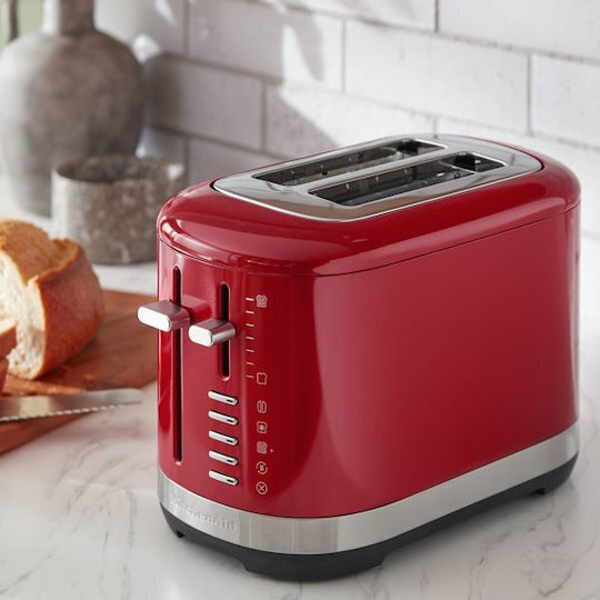 Kitchenaid Φρυγανιέρα 2 Θέσεων 1100W Κόκκινη