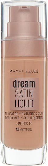 Maybelline Dream Satin Liquid Foundation SPF13 10 Ivory 30ml