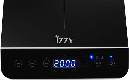 Izzy Kochplatte Induktion Monofarben Schwarz