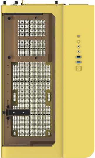 Thermaltake View 390 Air Gaming Midi Tower Computer Case with Side Window Butter Caramel