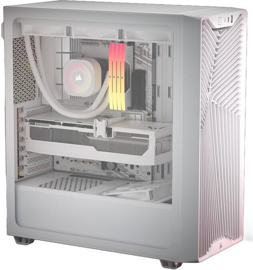 Corsair 3200D RS Midi Tower Κουτί Υπολογιστή Λευκό