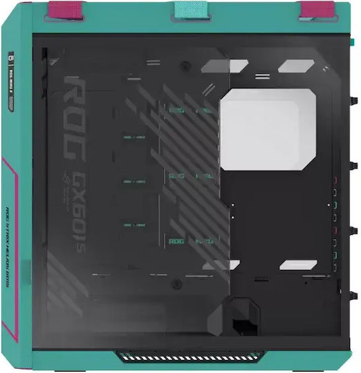Asus ROG Strix Helios II Gaming Midi Tower Computer Case with Side Window Black