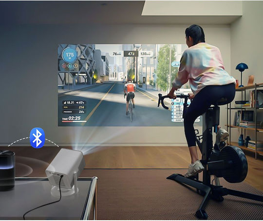HP MC425 Projector LCD Full HD Λάμπας LED με Wi-Fi και Ενσωματωμένα Ηχεία C42LRAA