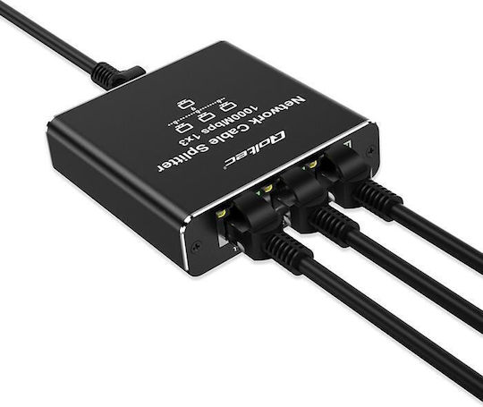 Qoltec L2 Switch με 2 Θύρες Gigabit (1Gbps) Ethernet