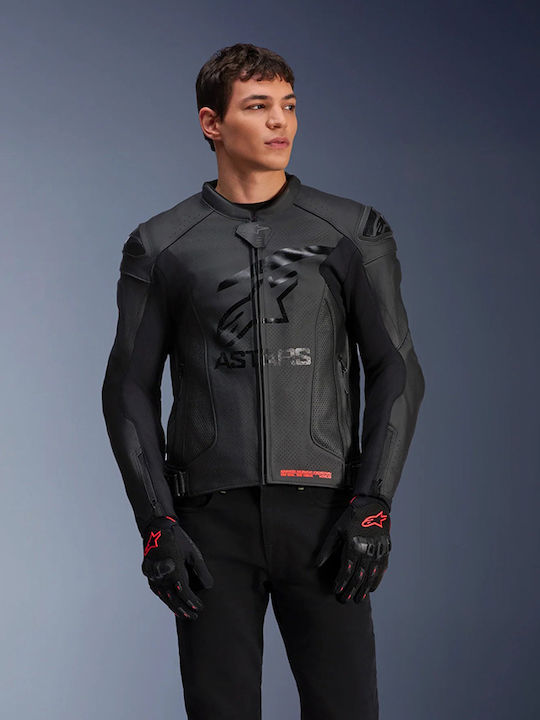 Alpinestars Gp Plus V4 Bărbătesc Geacă de motocicletă 4 Sezoane Negru