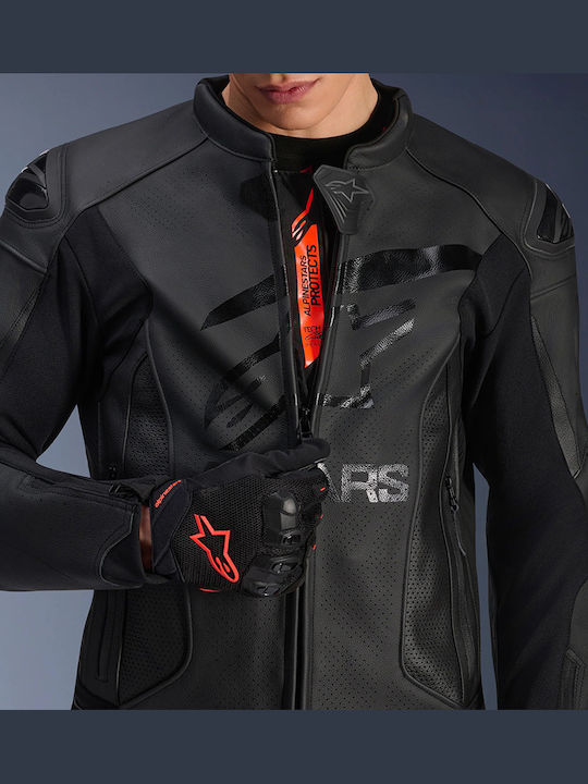 Alpinestars Gp Plus V4 Bărbătesc Geacă de motocicletă 4 Sezoane Negru